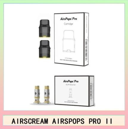 AIRSCREAM AIRSPOPS PRO II氣泡2代煙彈空倉霧化芯成品芯