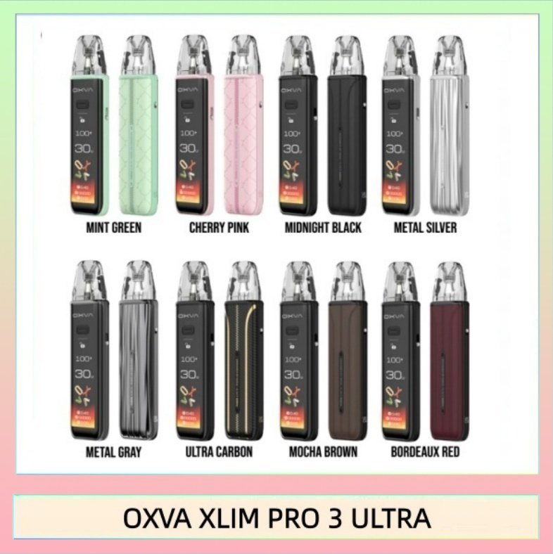 OXVA XLIM PRO 3 ULTRA OXVA XLIM PRO 3 ULTRA 奧創小蠻牛觸屏螢幕電子煙主機空倉