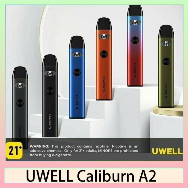 Uwell Caliburn A2 Uwell Caliburn A2咖哩棒A2電子煙主機官網評價說明書