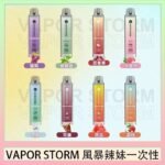 VAPOR STORM風暴辣妹一次性主機充電7500口（5%）