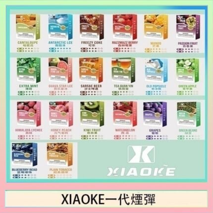 XIAOKE梟客煙彈一代電子菸彈3顆入適配一代主機